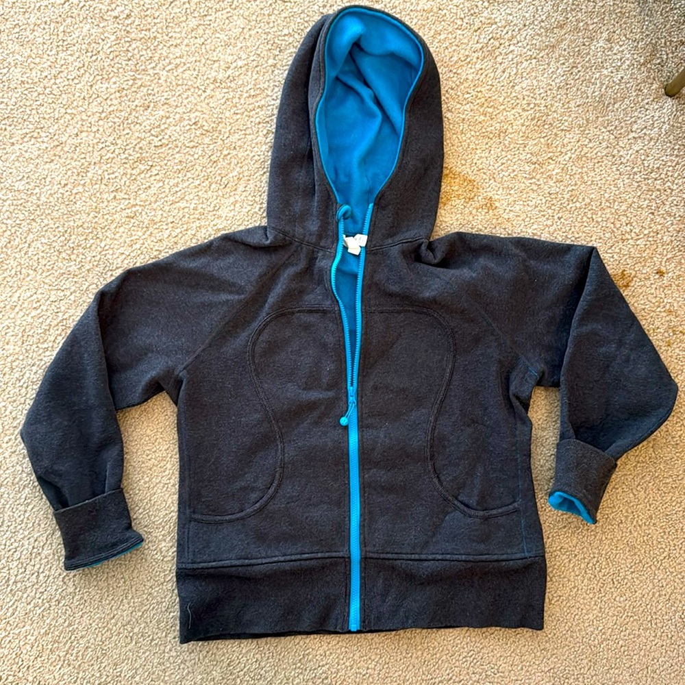Lululemon size 12 scuba full zip with hood